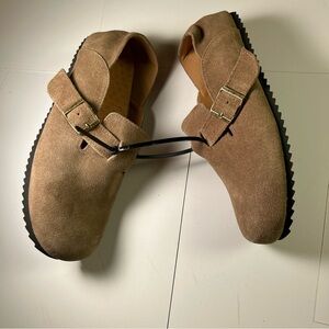 Intini Womens Flats Loafers Shoes with Arch Support Leather Moccasins Suede